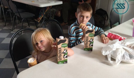 4.000 liters of milk for residents of Donetsk region