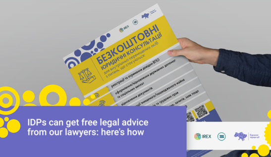 IDPs can get free legal advice from our lawyers: here’s how