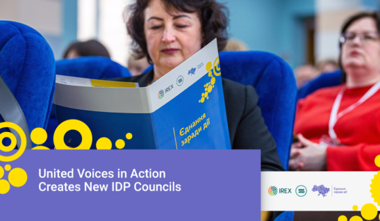 United Voices in Action Creates New IDP Councils