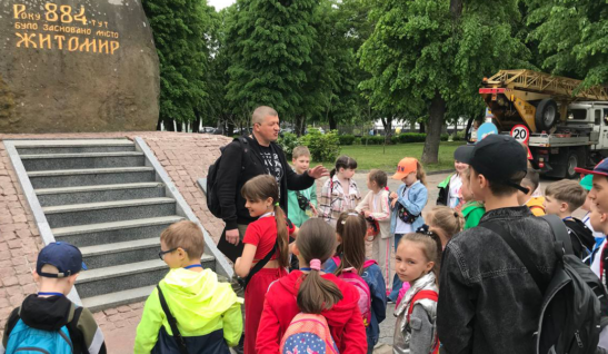 Quest in Zhytomyr: IDP Children Discover the City