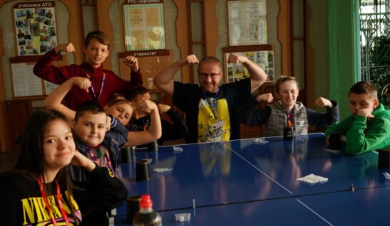 Спорт, ігри та нові знайомства. Провели інтеграційний захід для дітей в Івано-Франківську та передали спортивний інвентар