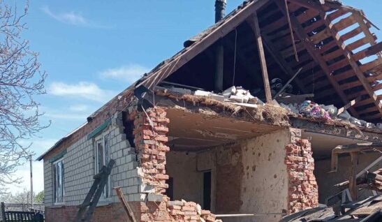Надали допомогу мешканцям Чернігівщини, чиї будинки постраждали від авіаудару