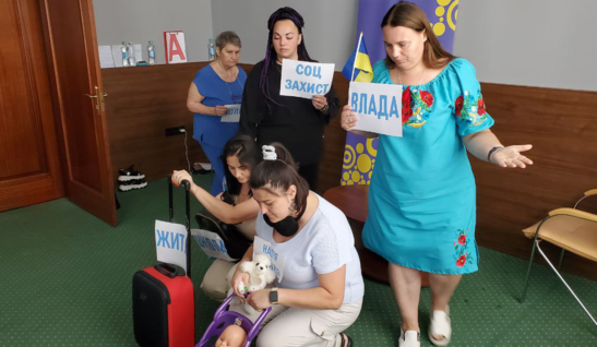 Problems IDPs Face and Their Solutions: Forum Theater Regional Screening Held in Lutsk