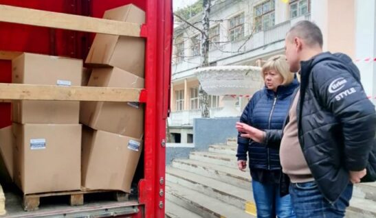 Продуктові набори на Черкащині