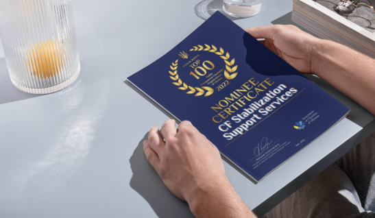 Charity Foundation Stabilization Support Services Earns a Spot in Ukraine’s Ranking of Transparent Public Charitable Organizations