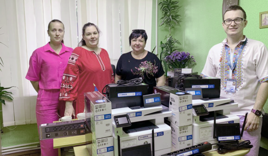 Передали техніку установам соцзахисту населення в Чернівецькій та Київській областях