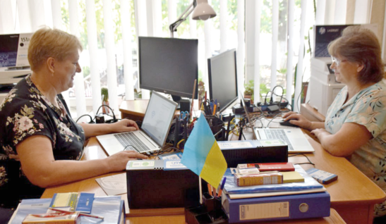Computer Equipment Delivered to 2 Social Protection Departments in Mykolaivska Oblast