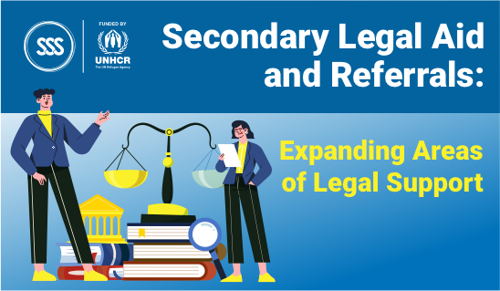 Secondary Legal Aid and Referrals: Expanding Areas of Legal Support 