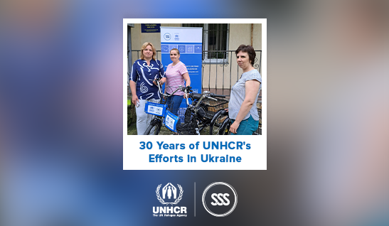 Support and Protection: 30 Years of UNHCR’s Efforts in Ukraine