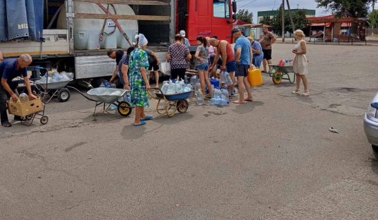 Constantly Seeking Ways to Provide Drinking Water to Communities in Khersonska Oblast