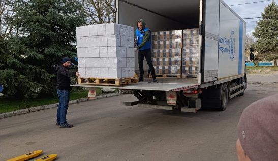 CF SSS Participates in a Humanitarian Convoy to Khersonska Oblast