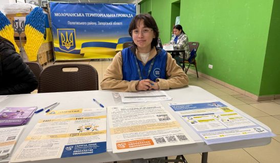 Жінки, які працюють в гуманітарній сфері, забезпечують ефективне реагування в кризових ситуаціях