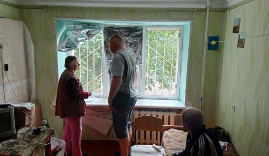 Як у Запоріжжі відновлюють прихисток для людей, котрі втратили дім