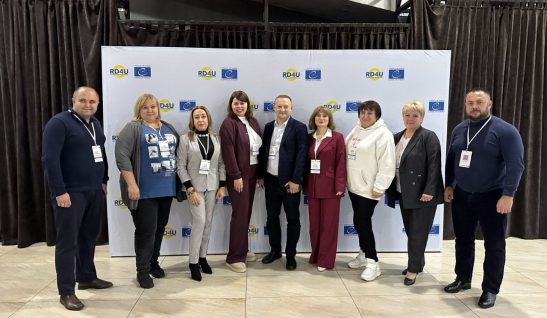Відшкодування збитків і підтримка громад: команда фонду на форумі в Києві