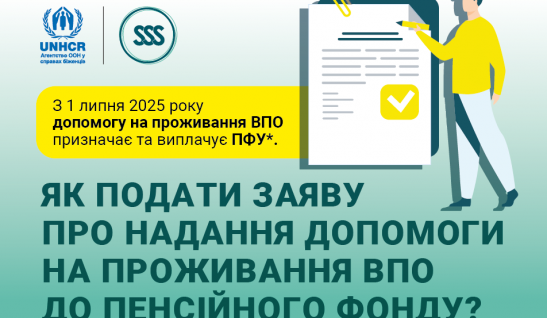 Як подати заяву про надання допомоги на проживання ВПО?