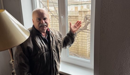 When a house becomes a home again: The story of rebuilding a house in Izyum