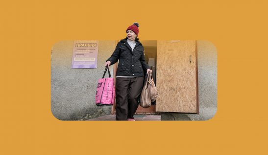 Help That Brings Cleanliness. How a Social Laundry Helps Ms. Tetyana from Snigurivka