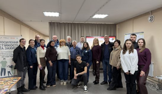 У Дергачах відбувся тренінг «Від проблем громади до рішення через проєкт»: акцент — на можливостях мінігрантів