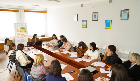 Продовжуємо серію тренінгів з питань захисту прав постраждалого населення
